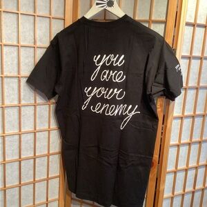 NWOT OhItsTeddy BoostGod "You Are Your Enemy" Graphic T-Shirt Men's Size Large